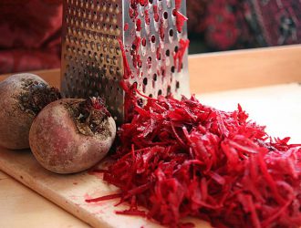 grated-beetroot